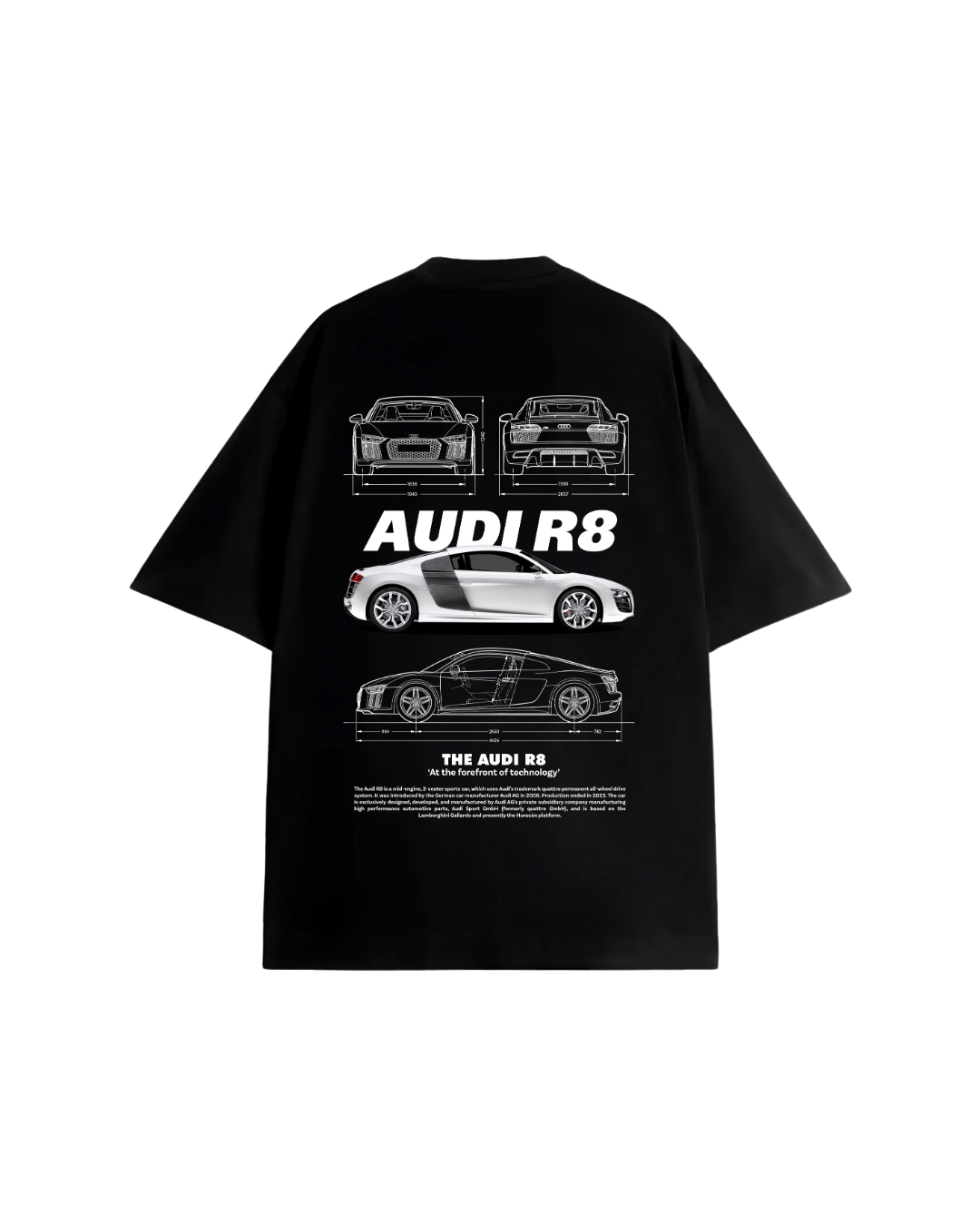 Audi R8 Blueprint Tee – Street Precision Edition