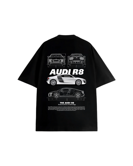 Audi R8 Blueprint Tee – Street Precision Edition